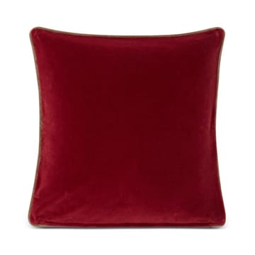 Merry Little Org Cotton Velvet -tyynynpäällinen 50 x 50 cm - Red-beige - Lexington
