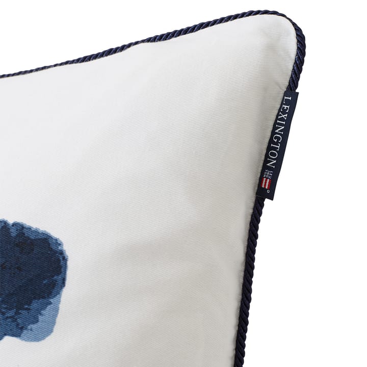 Ocean Treasures Twill -tyynynpäällinen 50 x 50 cm - White-blue - Lexington