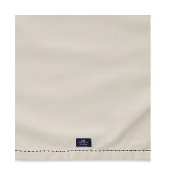 Organic Cotton Oxford -kaitaliina stitches 50 x 250 cm - Beige - Lexington