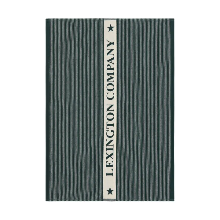 Organic Cotton Terry keittiöpyyhe 50x70 cm - Green–vaalea beige - Lexington