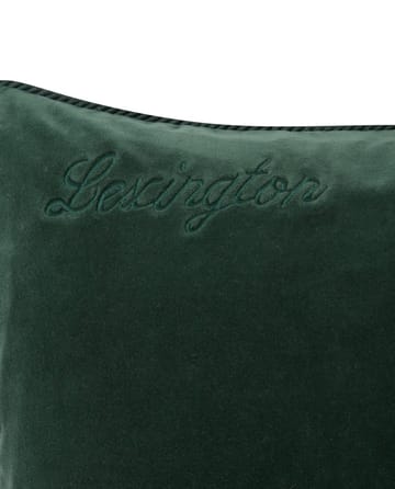 Organic Cotton Velvet -tyynynpäällinen 50 x 50 cm - Green - Lexington