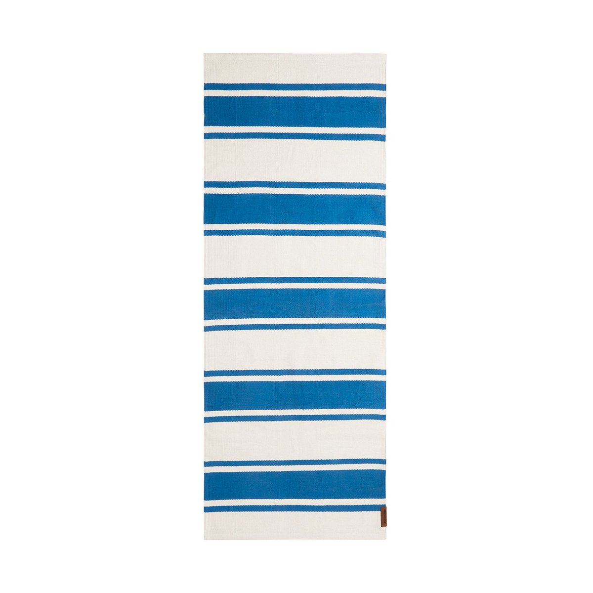 Lexington Organic Striped Cotton käytävämatto 80x220 cm Blue-white