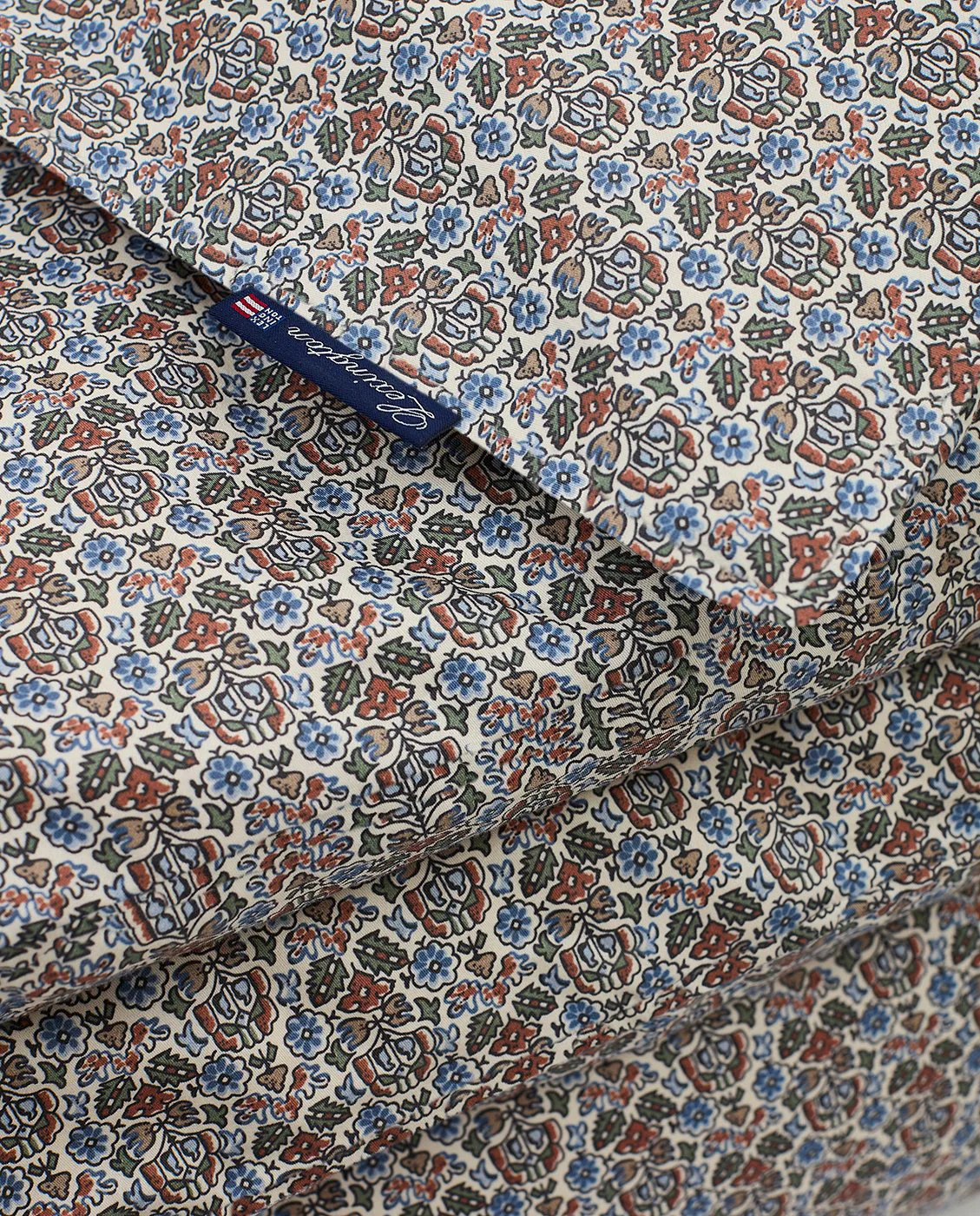 Printed flowers -pussilakana 150 x 210 cm, Beige Multi Lexington