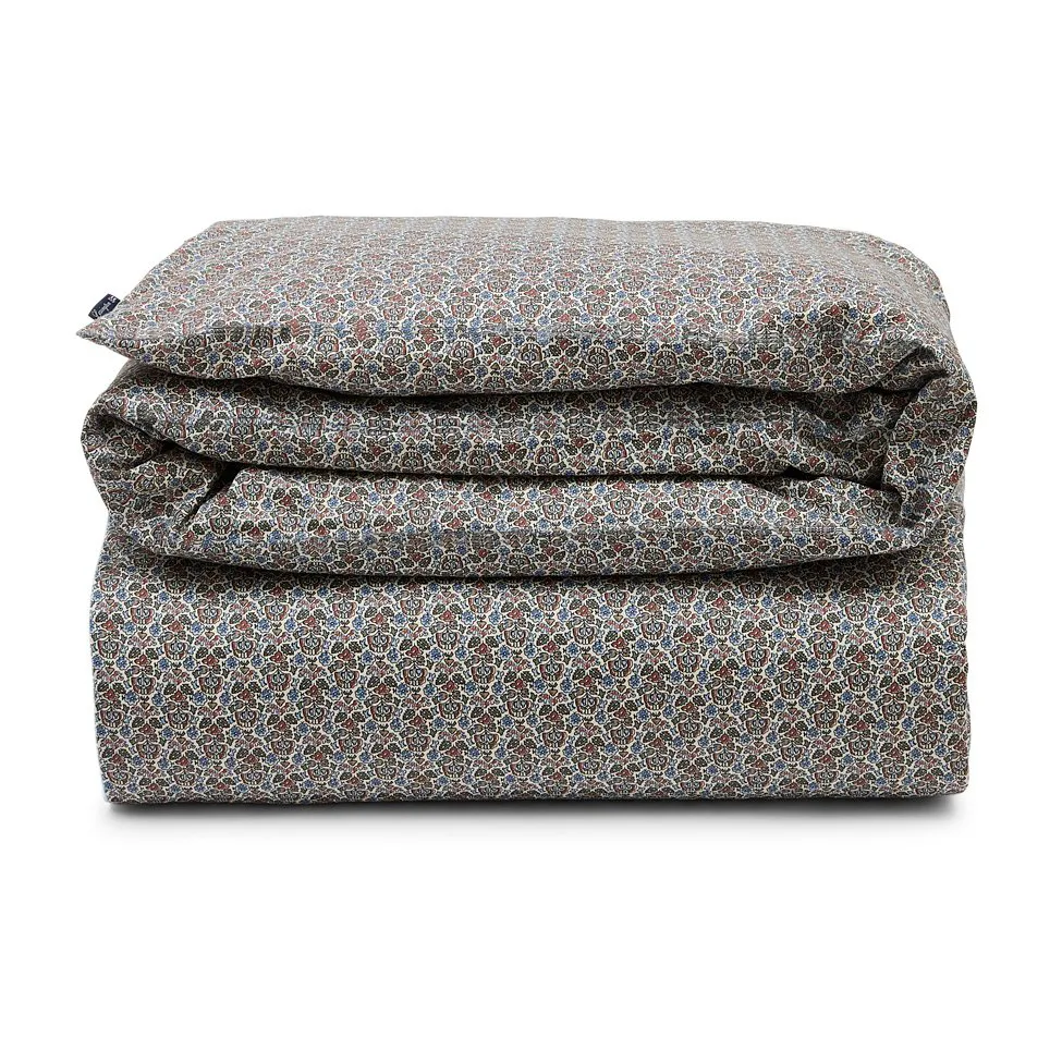 Printed flowers -pussilakana 220 x 220 cm, Beige Multi Lexington