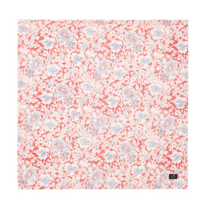 Printed Flowers Recycled Cotton kangasservetti 50x50 cm - Coral - Lexington