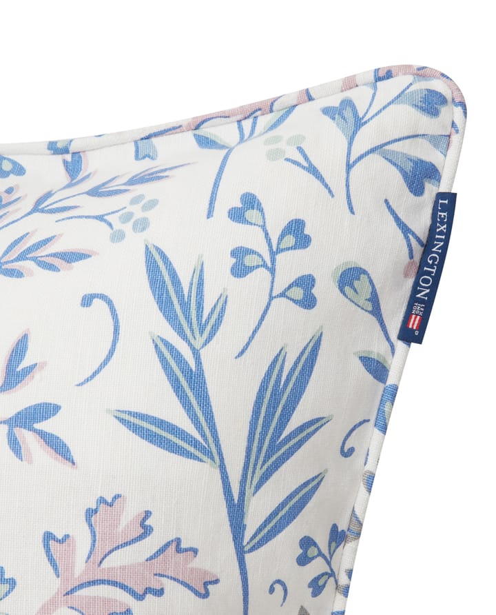 Printed Flowers -tyynynpäällinen 50 x 50 cm - Sininen - Lexington