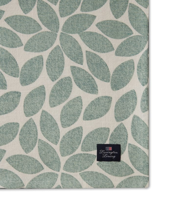 Printed Leaves -pöytäliina 150 x 250 cm - Vihreä - Lexington