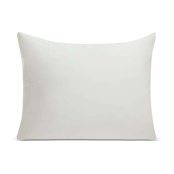 Printed Organic Cotton Poplin -tyynyliina 50 x 60 cm, Sininen-valkoinen Lexington