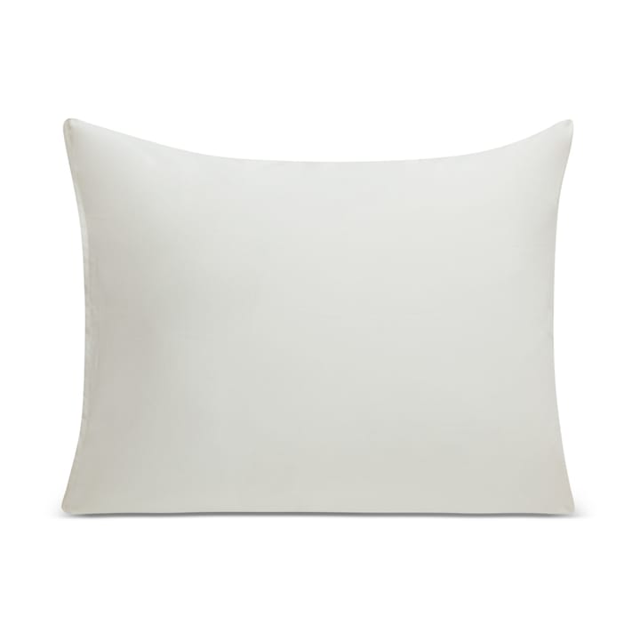 Printed Organic Cotton Poplin -tyynyliina 50 x 60 cm - Sininen-valkoinen - Lexington