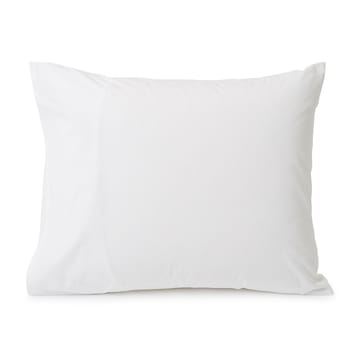 Printed Organic Cotton Poplin -tyynyliina 50 x 60 cm - White-blue - Lexington