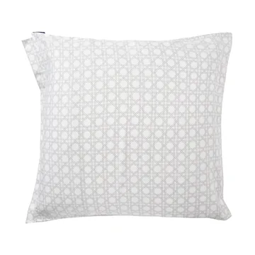 Rattan Printed tyynyliina65x65 cm - White - Lexington