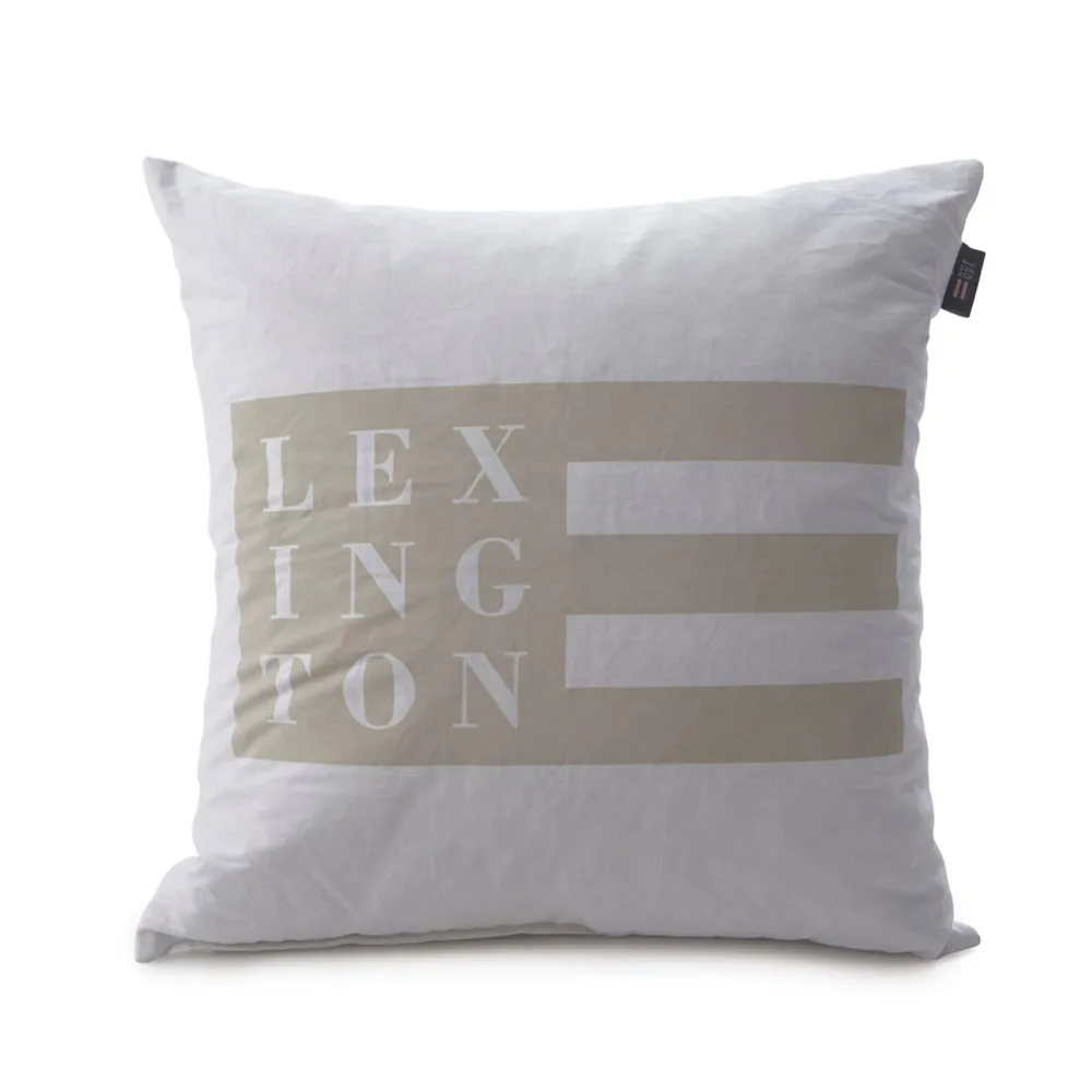 Recycled Feather -tyyny, White Lexington