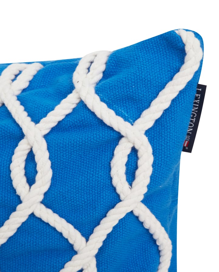 Rope Deco Canvas -tyynynpäällinen 50 x 50 cm, Sininen-valkoinen Lexington