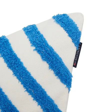 Rug Graphic Canvas -tyynynpäällinen 50 x 50 cm - Sininen-valkoinen - Lexington