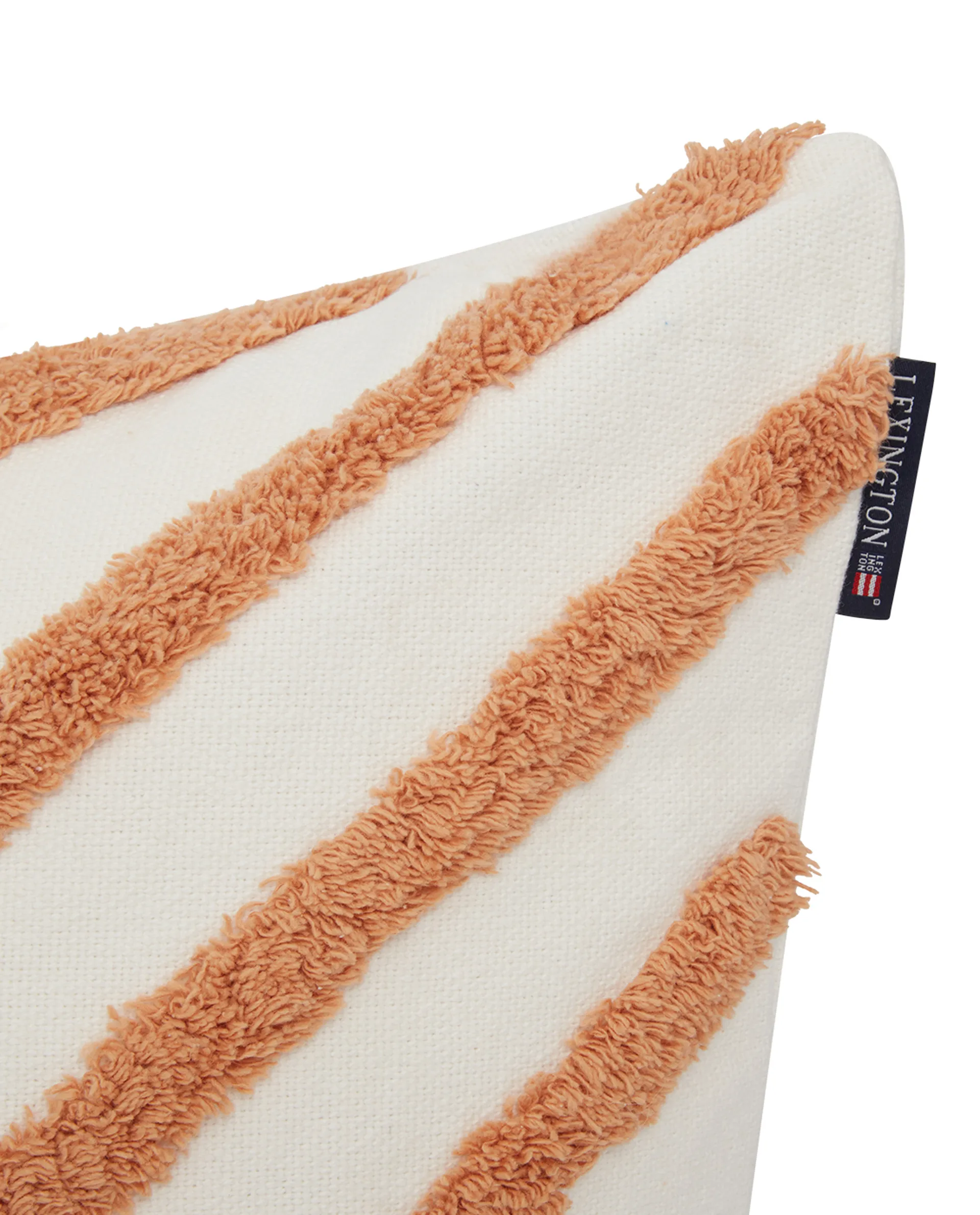 Rug Graphic Canvas -tyynynpäällinen 50 x 50 cm, Valkoinen-beige Lexington