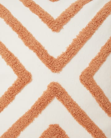 Rug Graphic Canvas -tyynynpäällinen 50 x 50 cm - Valkoinen-beige - Lexington