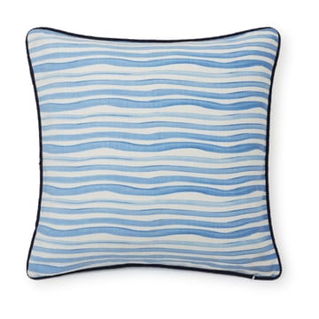 Sea You Later Cotton Canvas -tyynynpäällinen 50x50 cm - White-blue - Lexington