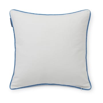 Seashell Cotton Canvas -tyynynpäällinen 50x50 cm - White-blue - Lexington