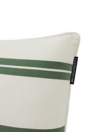 Side Striped -tyyny small 30x50 cm - White-green - Lexington