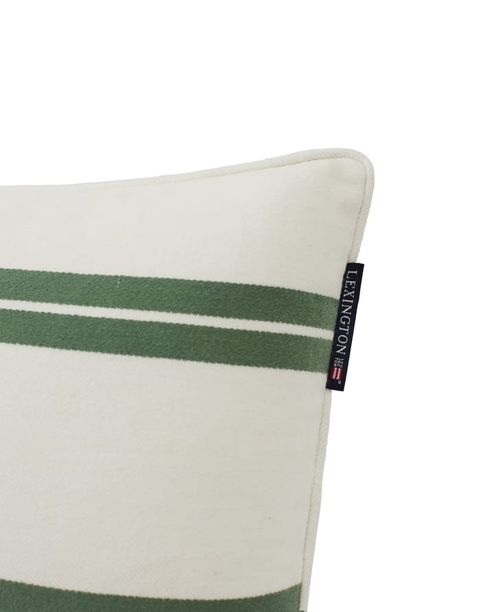 Side Striped -tyyny small 30x50 cm - White-green - Lexington