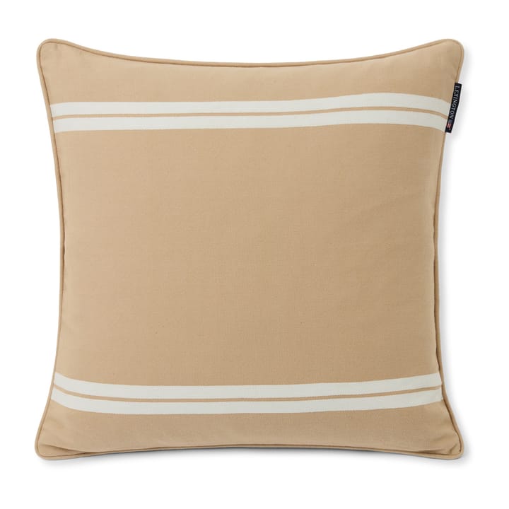 Side Striped -tyynynpäällinen 50x50 cm - Beige-white - Lexington