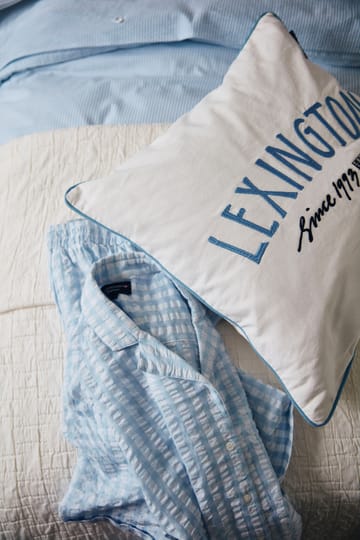 Since 1993 Organic Cotton -tyynynpäällinen 50x50 cm - White-blue - Lexington