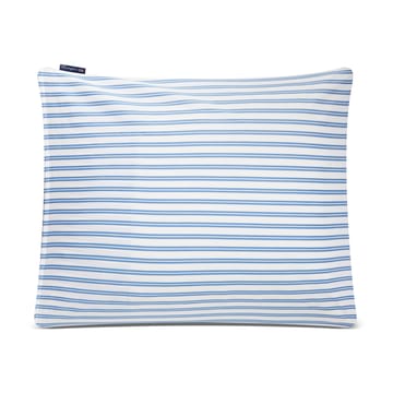 Striped Cotton Poplin -tyynyliina 50 x 60 cm - Sininen - Lexington