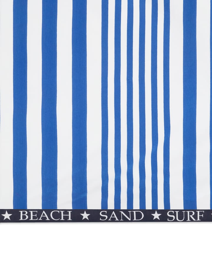 Striped Family -rantapyyhe 200 x 180 cm, Sininen-valkoinen Lexington