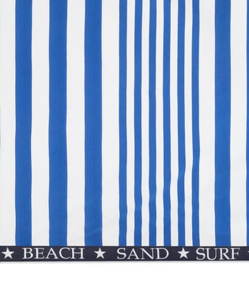 Striped Family -rantapyyhe 200 x 180 cm - Sininen-valkoinen - Lexington