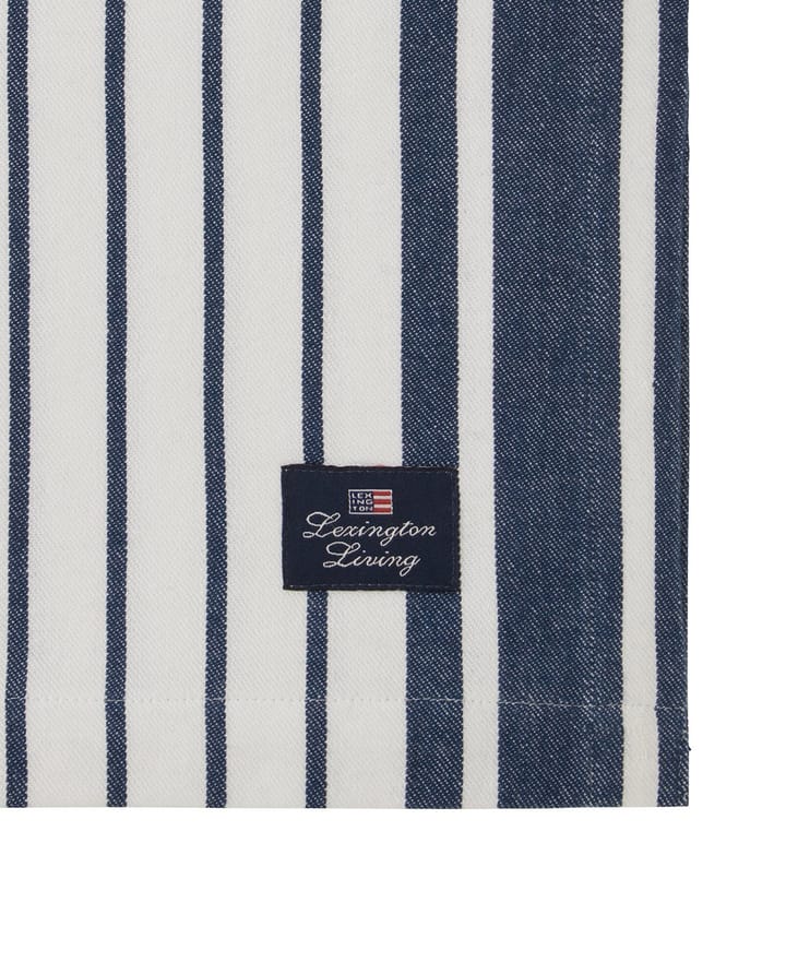 Striped Organic Cotton -pöytäliina 150 x 350 cm - Navy - Lexington