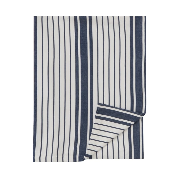 Striped Organic Cotton -pöytäliina 150x250 cm - Navy - Lexington