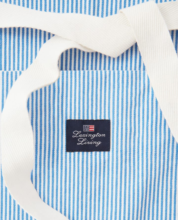 Striped Oxford BBQ -esiliina 85 x 80 cm - Sininen-valkoinen - Lexington