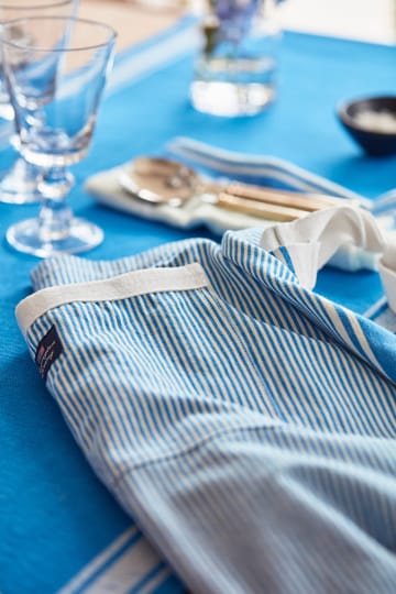 Striped Oxford BBQ -esiliina 85 x 80 cm - Sininen-valkoinen - Lexington