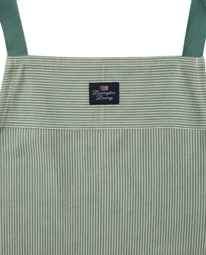 Striped Oxford -esiliina - Vihreä-valkoinen - Lexington