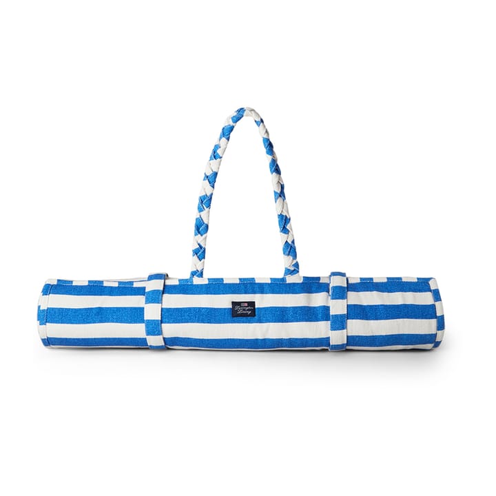 Striped rantamatto 190 x 70 cm - Sininen-valkoinen - Lexington
