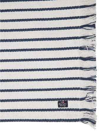 Striped Recycled Cotton pöytätabletti 40x50 cm - Navy - Lexington