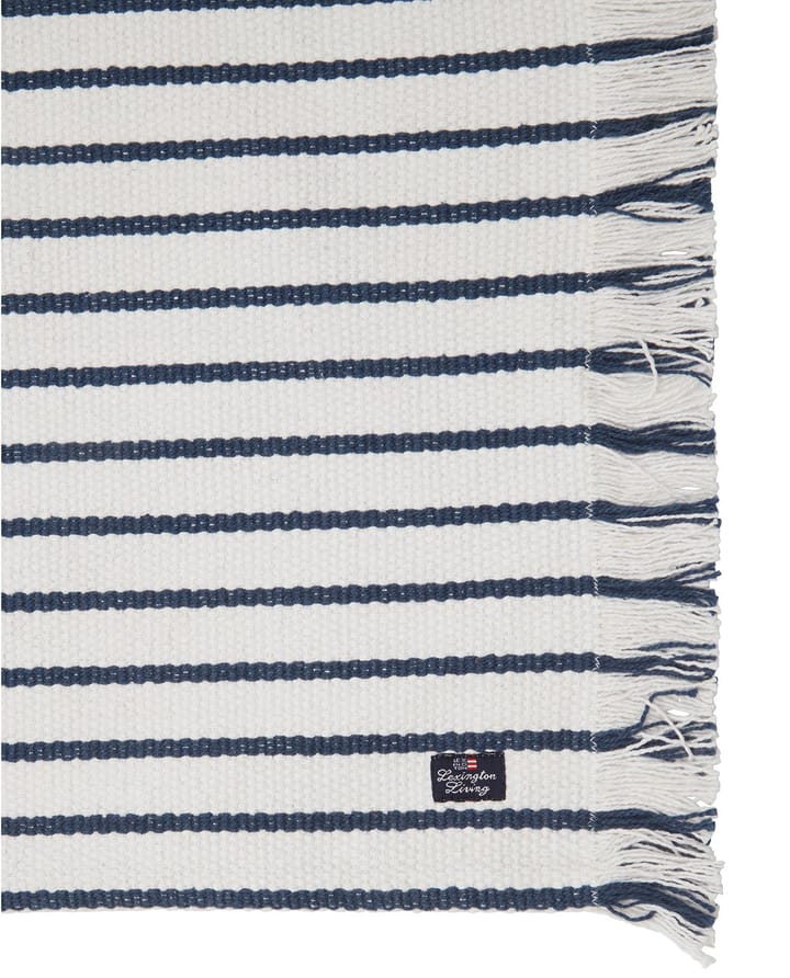 Striped Recycled Cotton pöytätabletti 40x50 cm - Navy - Lexington