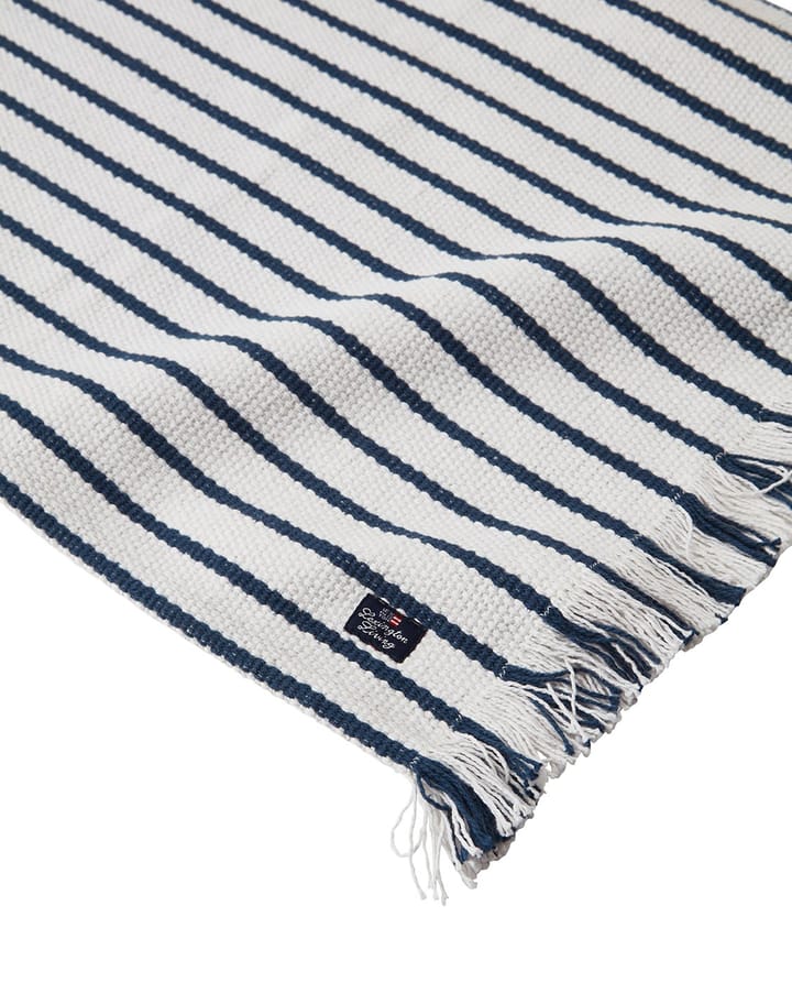 Striped Recycled Cotton pöytätabletti 40x50 cm, Navy Lexington