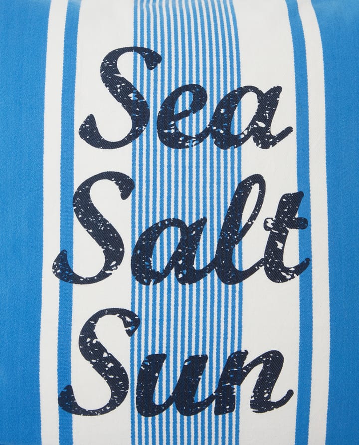 Striped Sea Salt Sun -tyynynpäällinen 50 x 50 cm - Sininen-valkoinen - Lexington