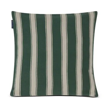 Structure Striped Linen Cotton -tyynynpäällinen 50 x 50 cm - Green-beige - Lexington