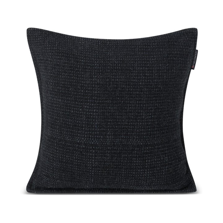 Structured Wool Cotton mix -tyynynpäällinen 50 x 50 cm - Dark gray - Lexington