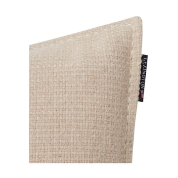 Structured Wool Cotton mix -tyynynpäällinen 50 x 50 cm - Off white - Lexington