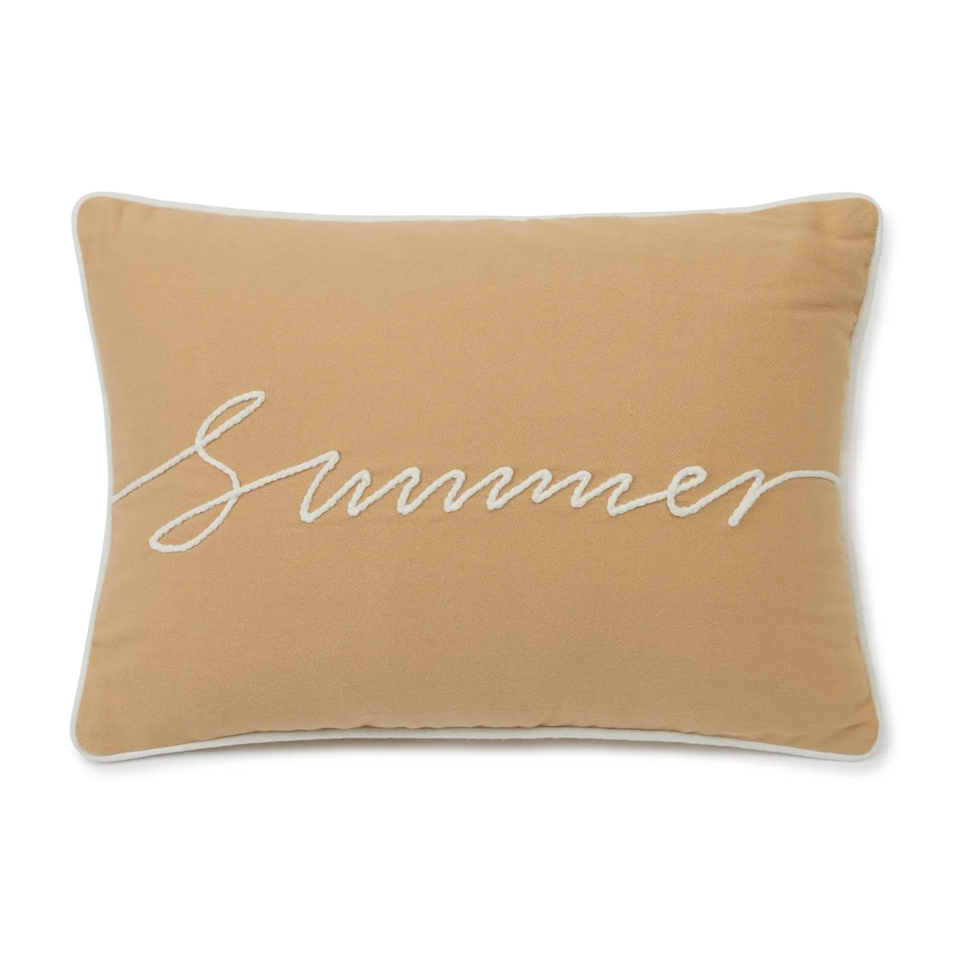 Summer Small Rope Cotton Twill -tyyny 30x40 cm, Oat-White Lexington