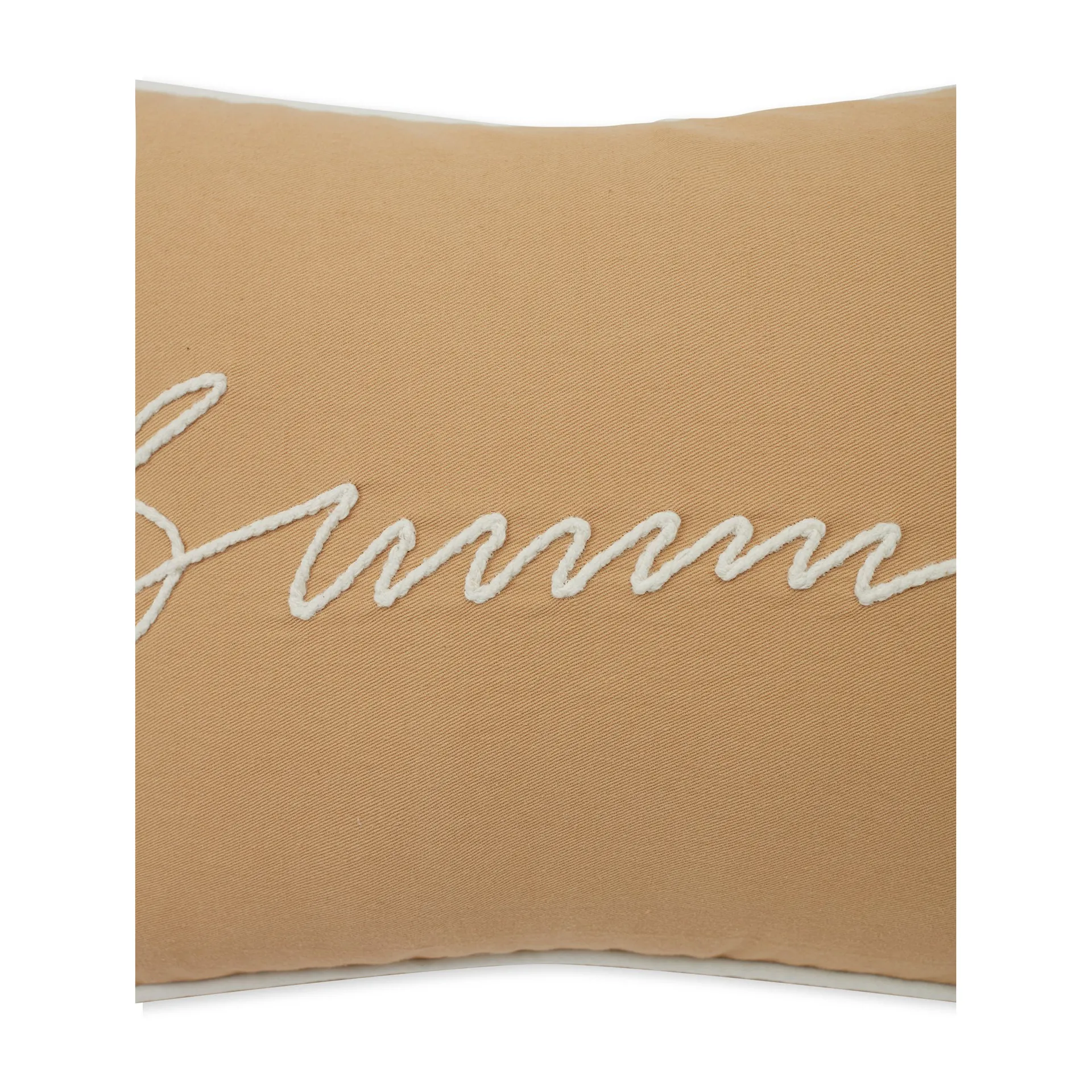 Summer Small Rope Cotton Twill -tyyny 30x40 cm, Oat-White Lexington