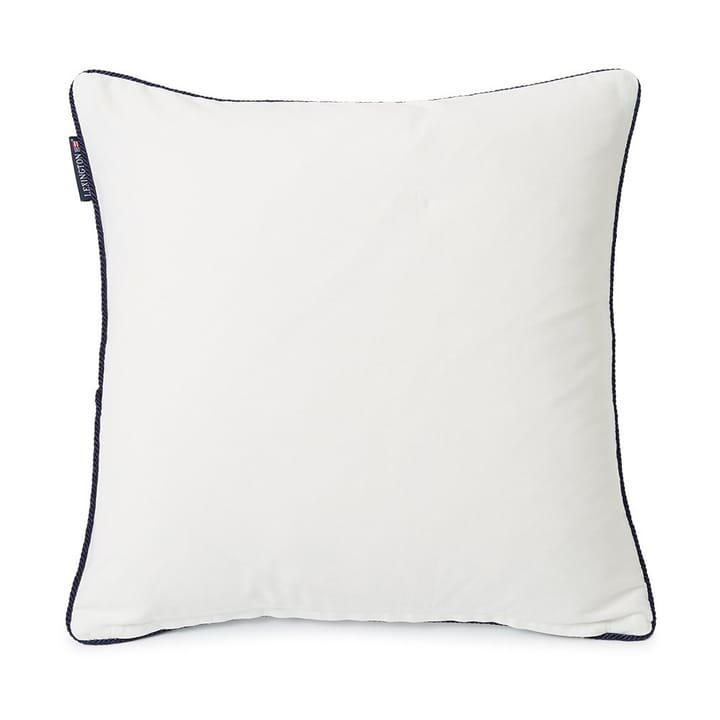 Summer Sports Twill -tyynynpäällinen 50 x 50 cm - White-dark blue - Lexington