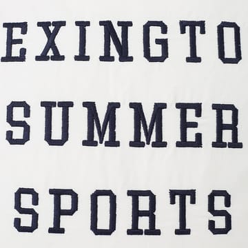 Summer Sports Twill -tyynynpäällinen 50 x 50 cm - White-dark blue - Lexington
