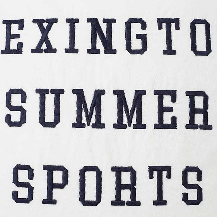 Summer Sports Twill -tyynynpäällinen 50 x 50 cm - White-dark blue - Lexington