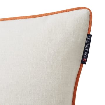 Surf Beach Logo Canvas -tyynynpäällinen 50 x 50 cm - White-peach melon - Lexington