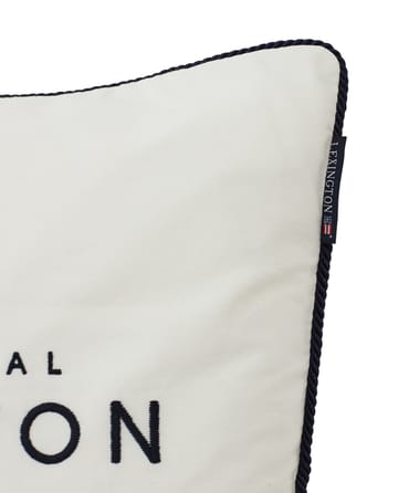 The Original Organic Cotton -tyynynpäällinen 50x50 cm - White-dark blue - Lexington
