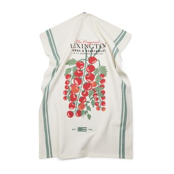 Tomato keittiöpyyhe 50 x 70 cm - Valkoinen-punainen - Lexington